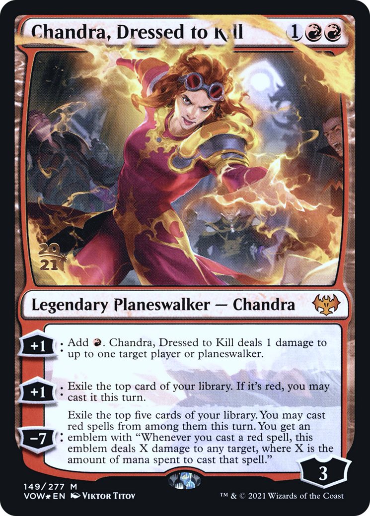Chandra, Dressed to Kill - Prerelease Promo [PVOW-149s]