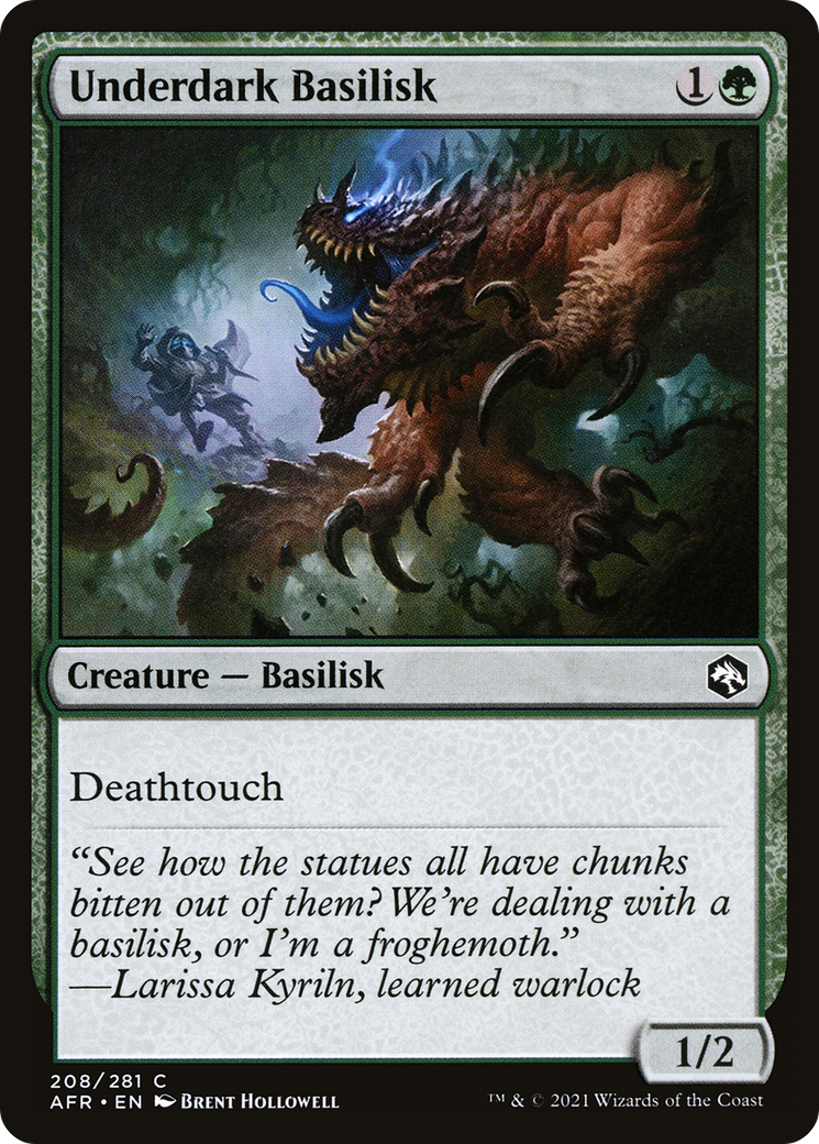 Underdark Basilisk [AFR-208]