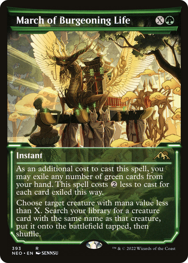 March of Burgeoning Life - Showcase [NEO-393]