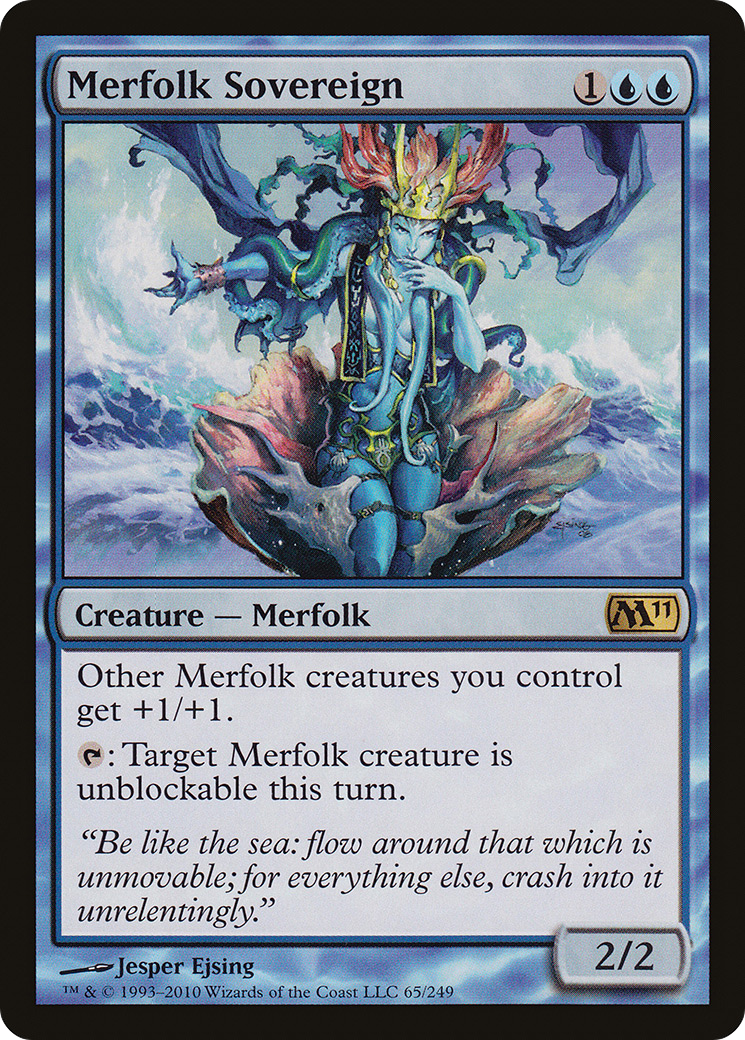 Merfolk Sovereign [M11-65]
