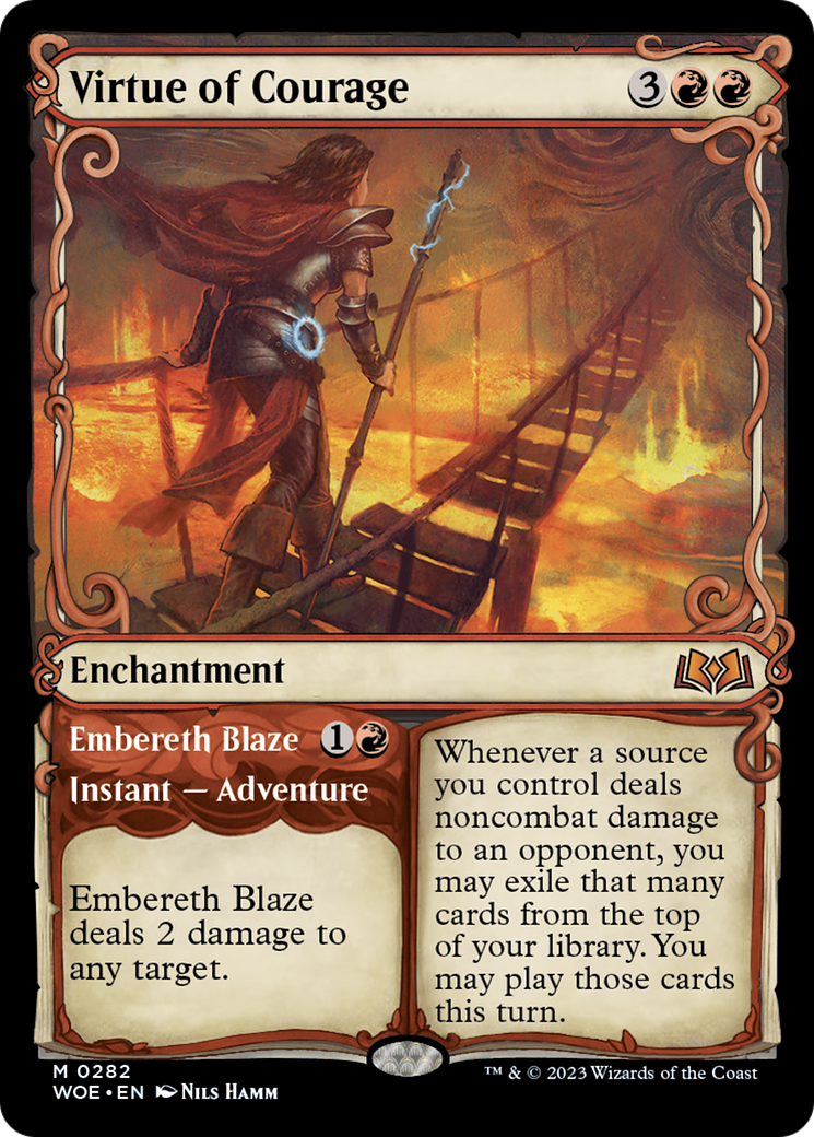 Virtue of Courage // Embereth Blaze - Showcase [WOE-282]