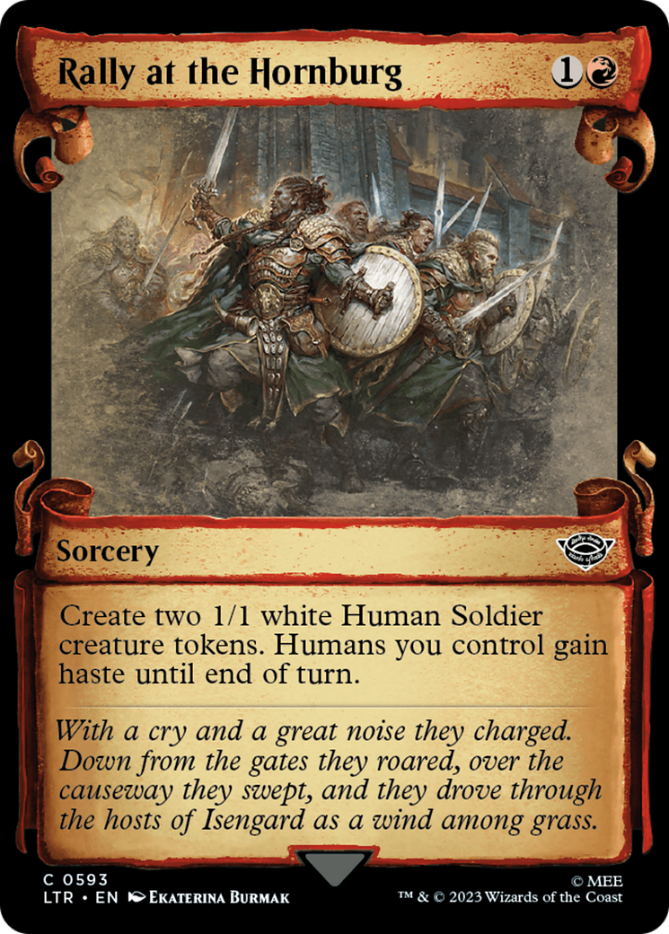 Rally at the Hornburg - Scroll Showcase [LTR-593]
