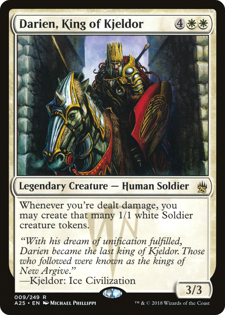 Darien, King of Kjeldor [A25-9]
