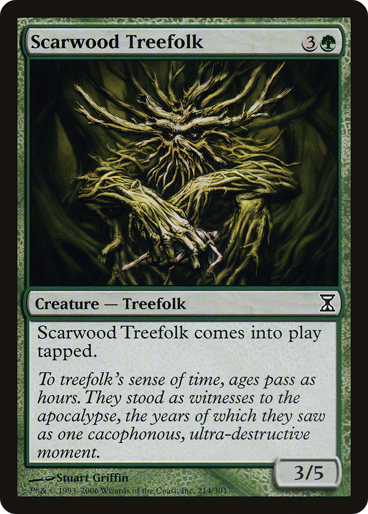 Scarwood Treefolk [TSP-214]