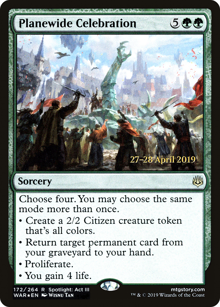 Planewide Celebration - Prerelease Promo [PWAR-172s]