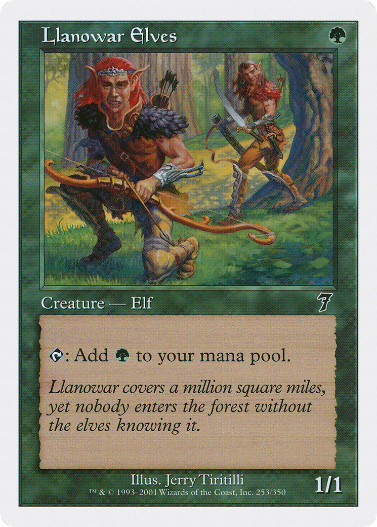 Llanowar Elves [7ED-253]