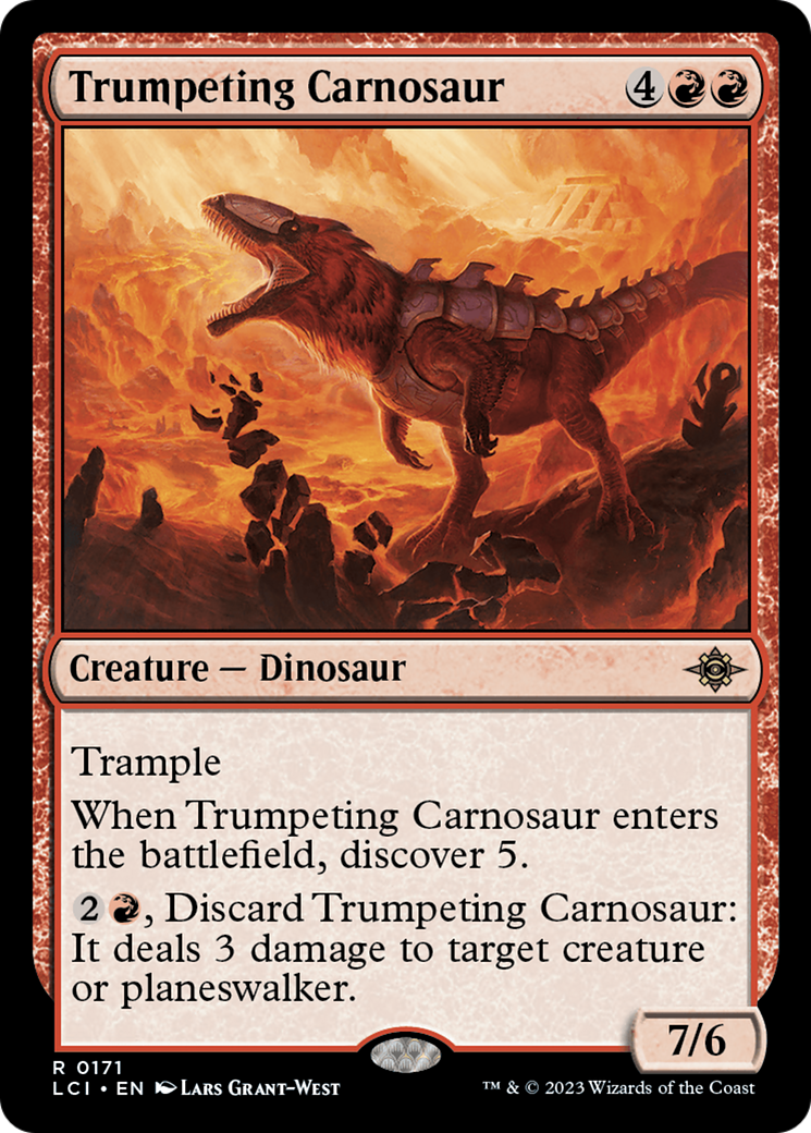 Trumpeting Carnosaur [LCI-171]