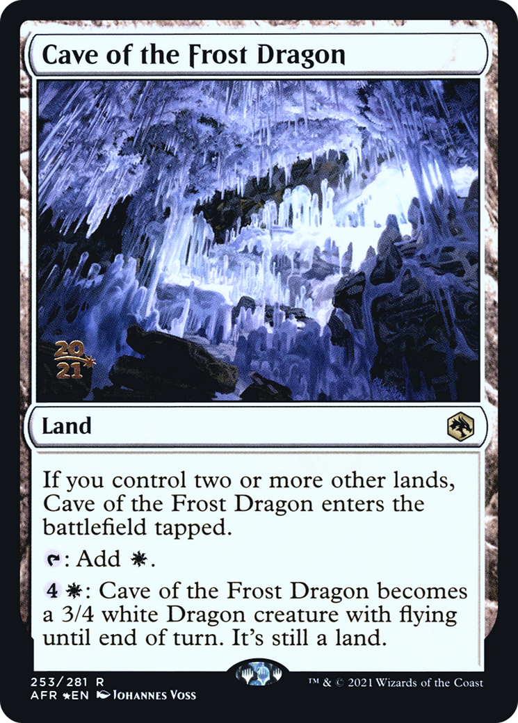 Cave of the Frost Dragon - Prerelease Promo [PAFR-253s]