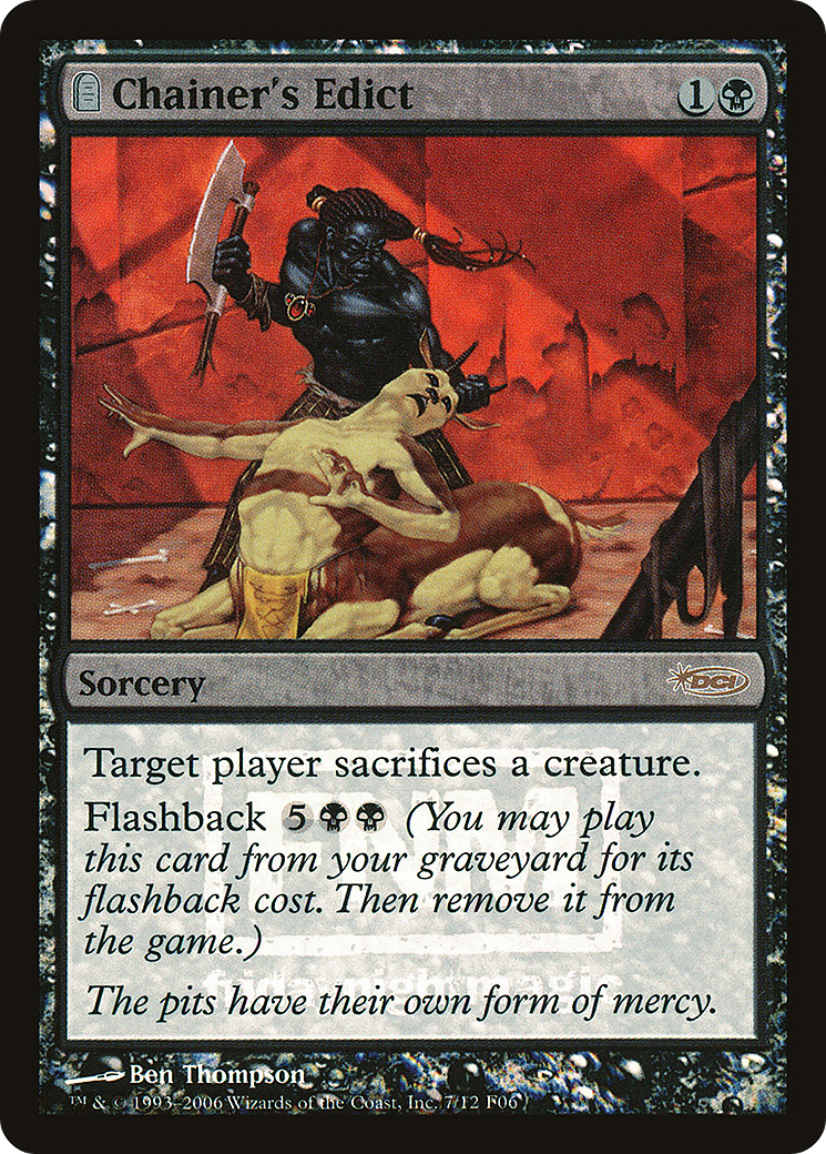 Chainer's Edict - Promo [F06-7]
