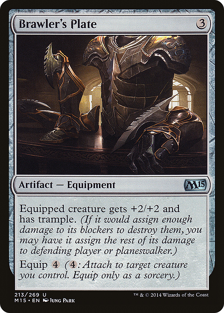 Brawler's Plate [M15-213]