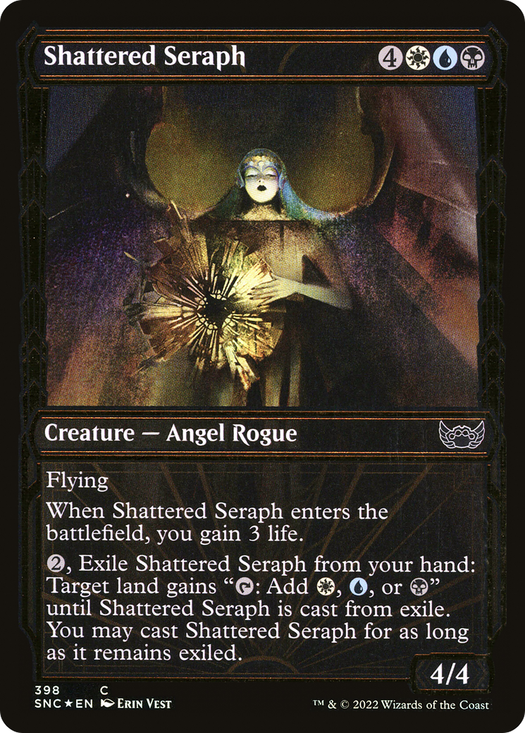 Shattered Seraph - Showcase - Gilded Foil [SNC-398]