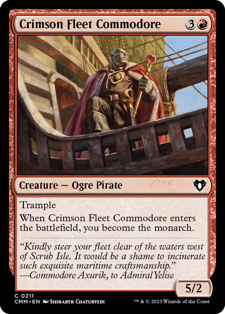 Crimson Fleet Commodore [CMM-211]