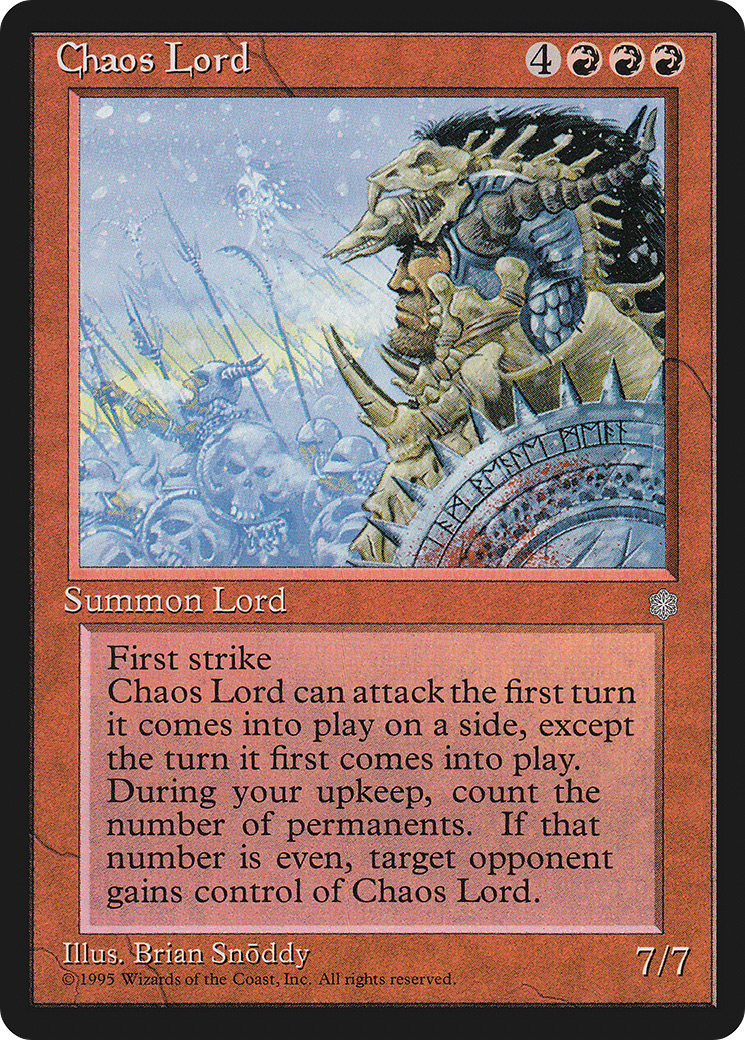 Chaos Lord [ICE-178]