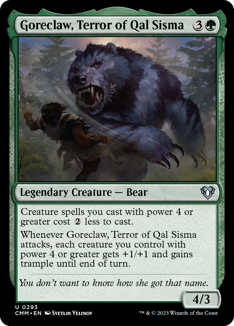 Goreclaw, Terror of Qal Sisma [CMM-293]