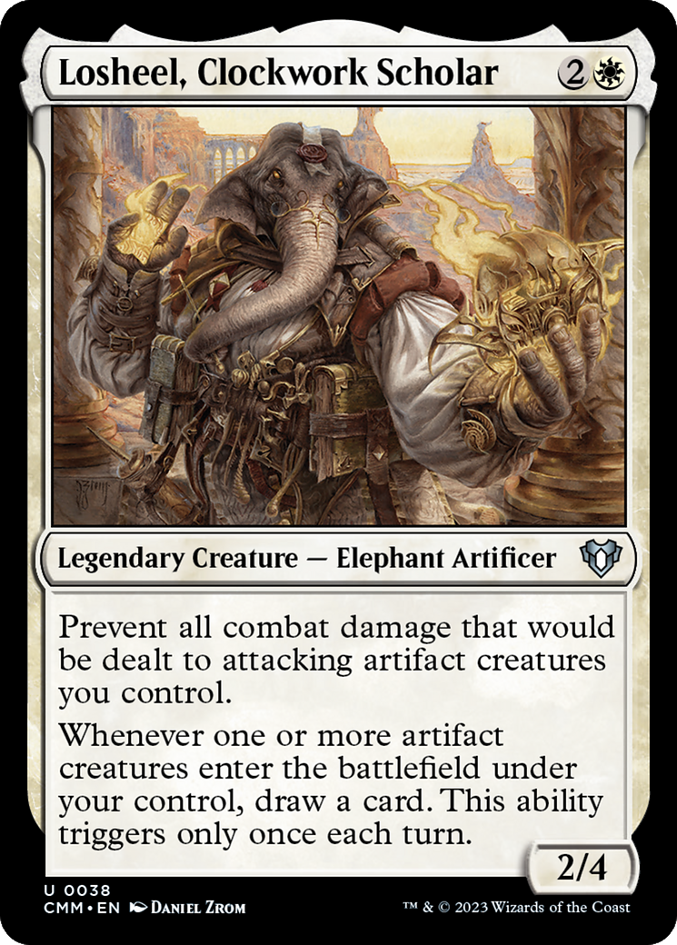 Losheel, Clockwork Scholar [CMM-38]