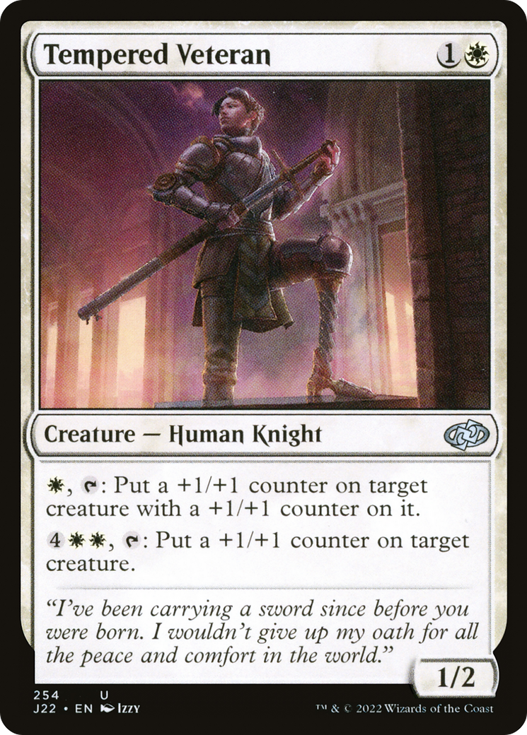 Tempered Veteran [J22-254]