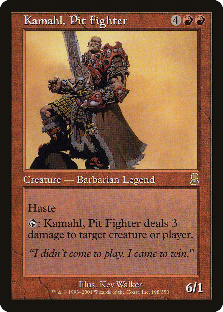 Kamahl, Pit Fighter [ODY-198]