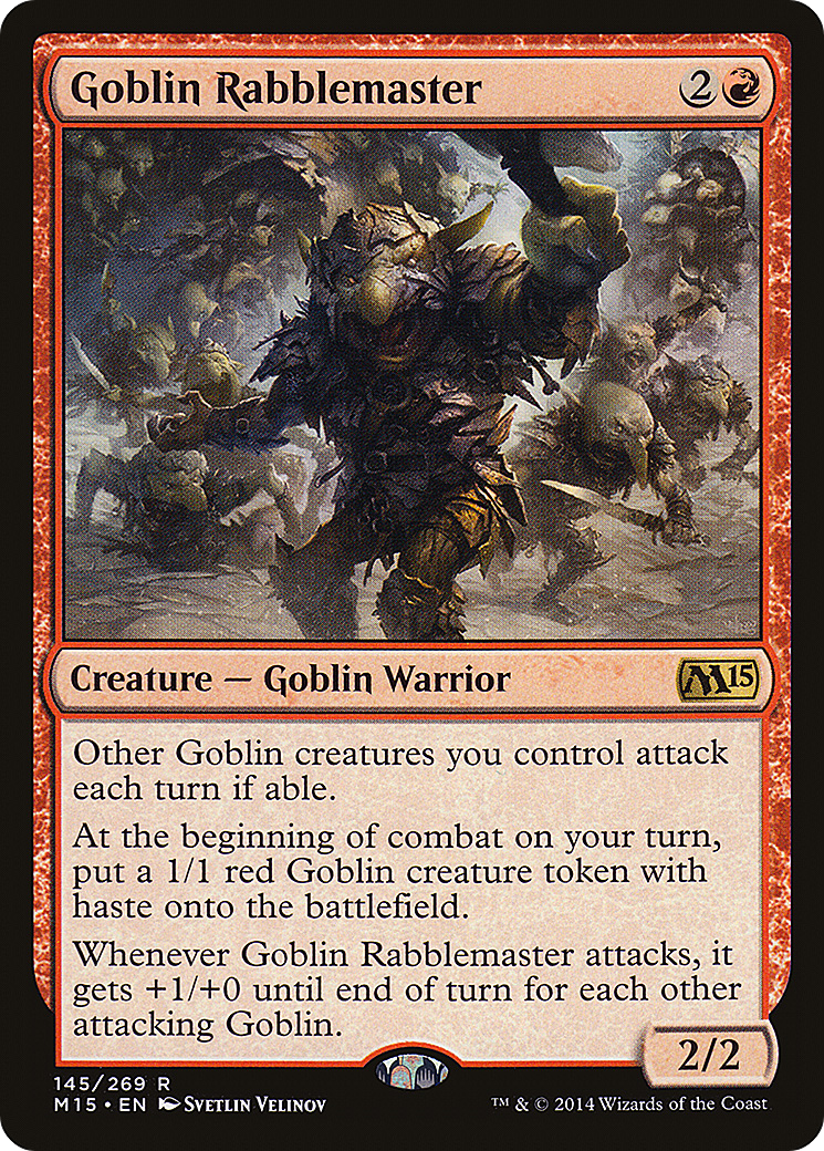 Goblin Rabblemaster [M15-145]