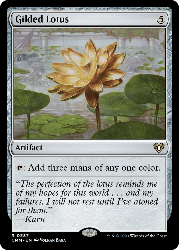 Gilded Lotus [CMM-387]