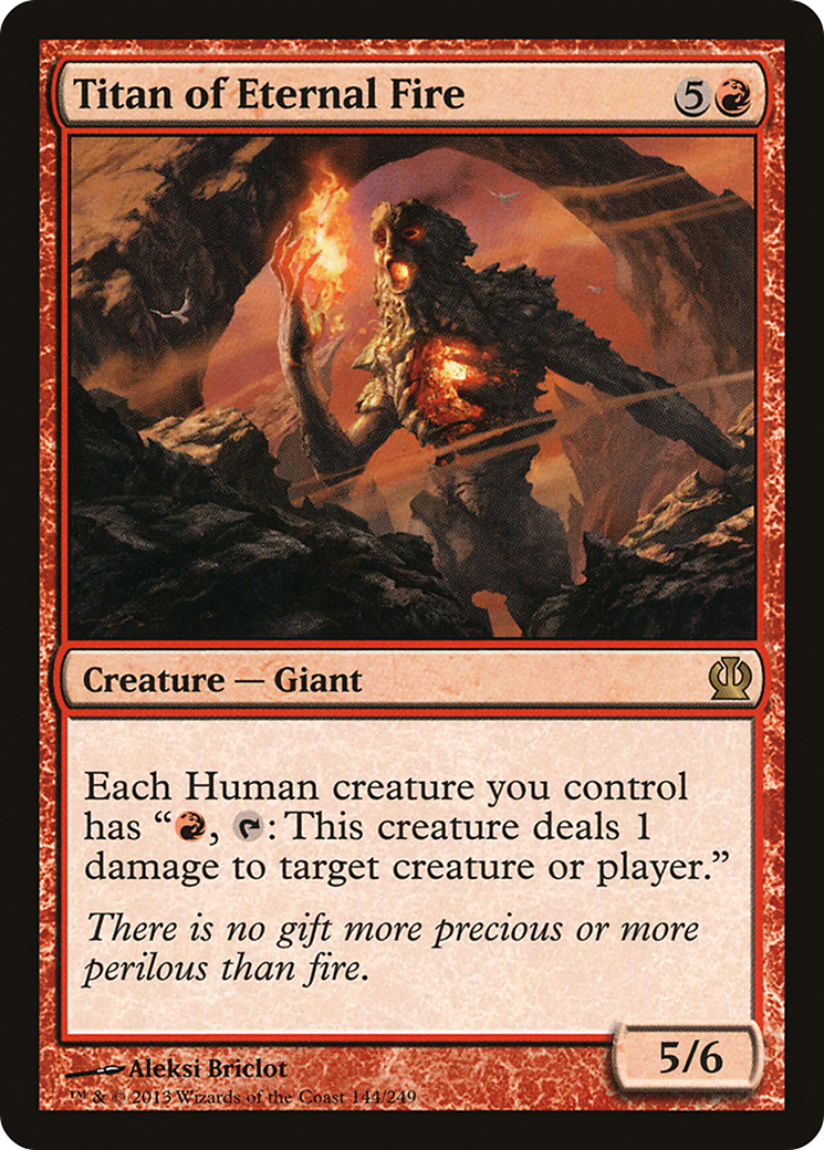 Titan of Eternal Fire [THS-144]