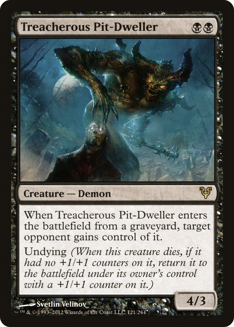 Treacherous Pit-Dweller [AVR-121]