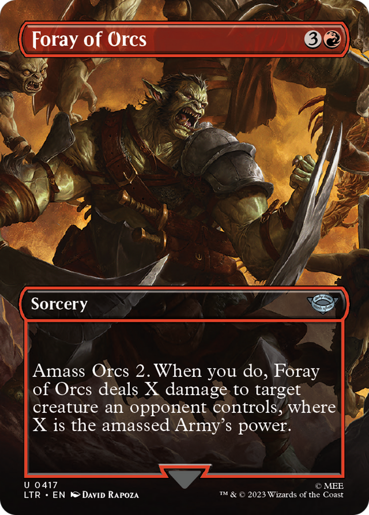 Foray of Orcs - Borderless [LTR-417]