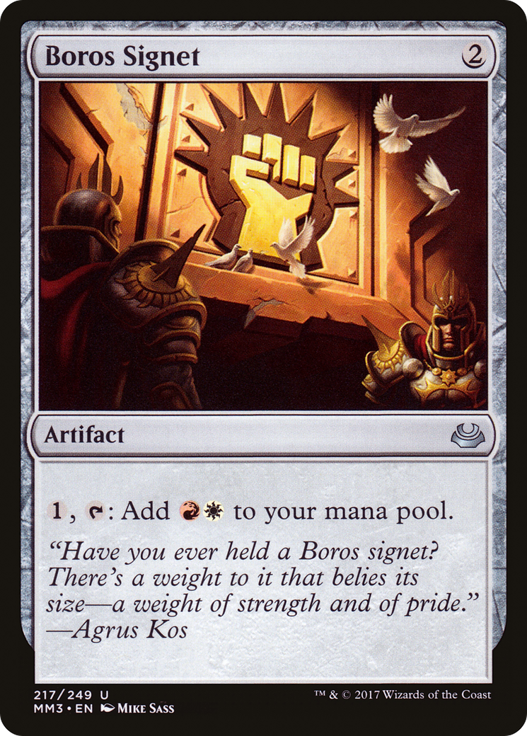 Boros Signet [MM3-217]