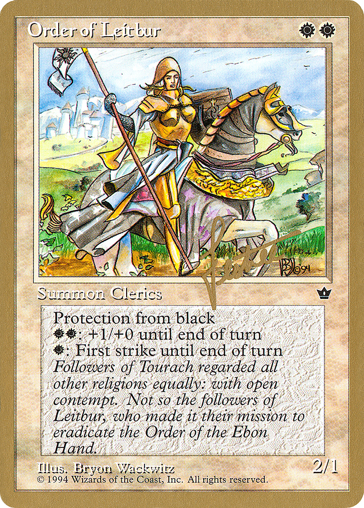 Order of Leitbur [PTC-bl16a]