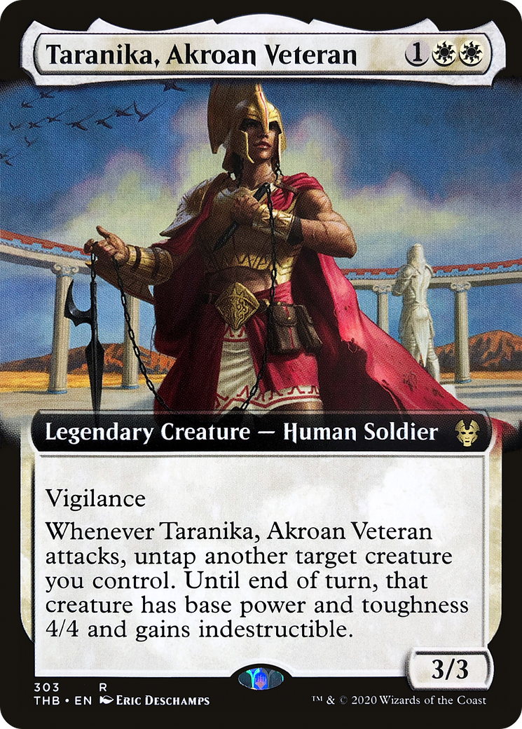 Taranika, Akroan Veteran - Extended Art [THB-303]