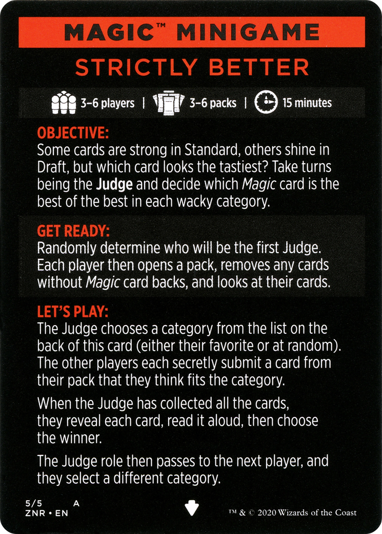 Strictly Better // Strictly Better (cont'd) [MZNR-5]