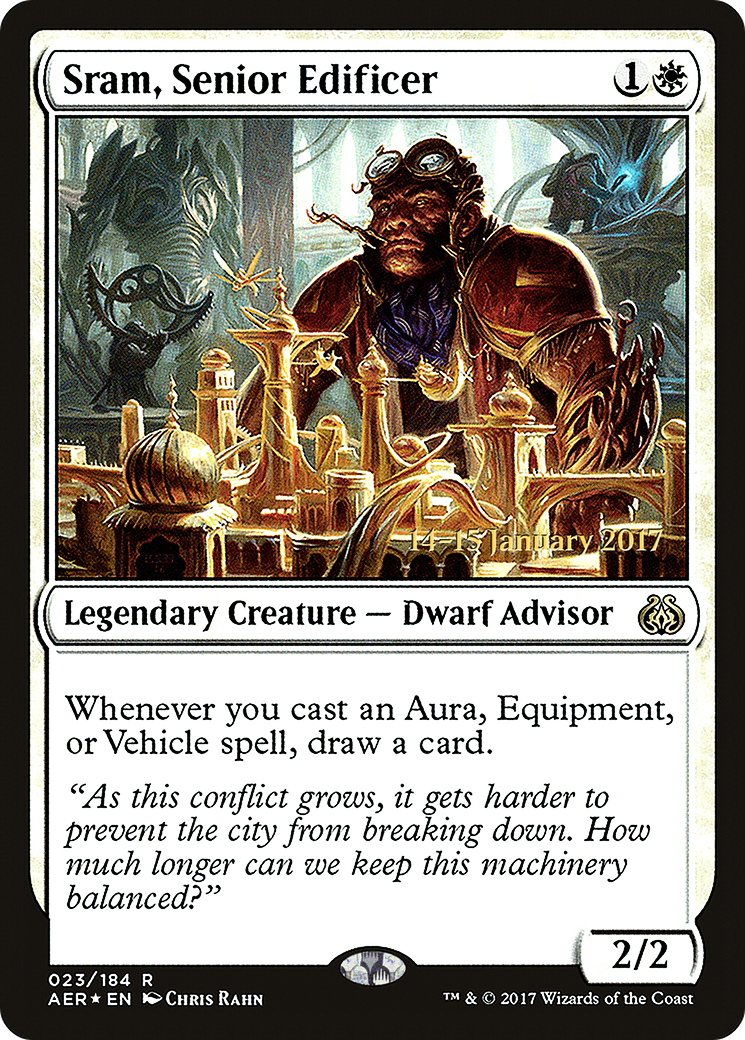 Sram, Senior Edificer - Prerelease Promo [PAER-23s]