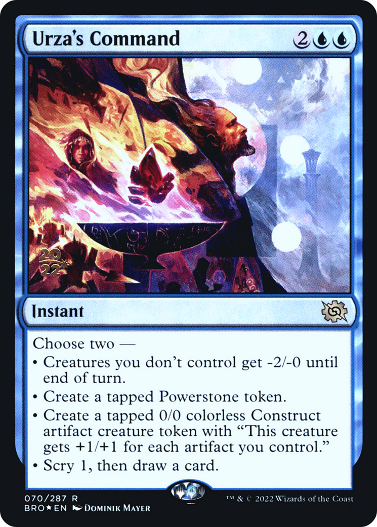 Urza's Command - Prerelease Promo [PBRO-70s]