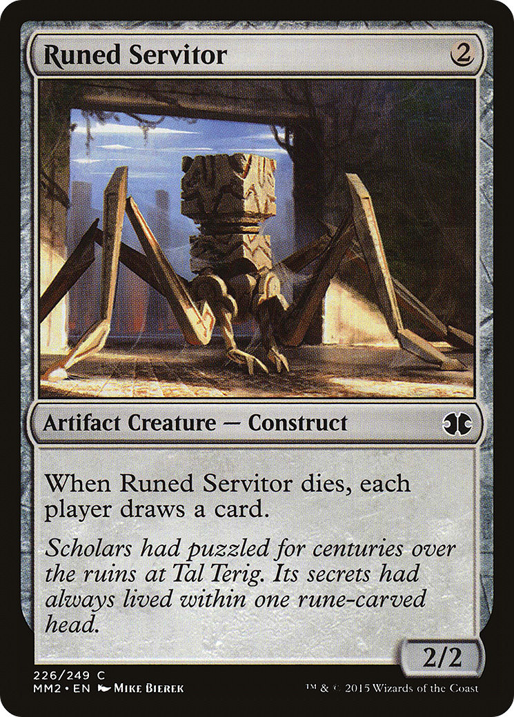 Runed Servitor [MM2-226]