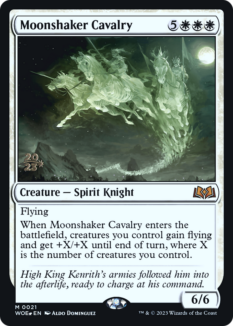 Moonshaker Cavalry - Prerelease Promo [PWOE-21s]