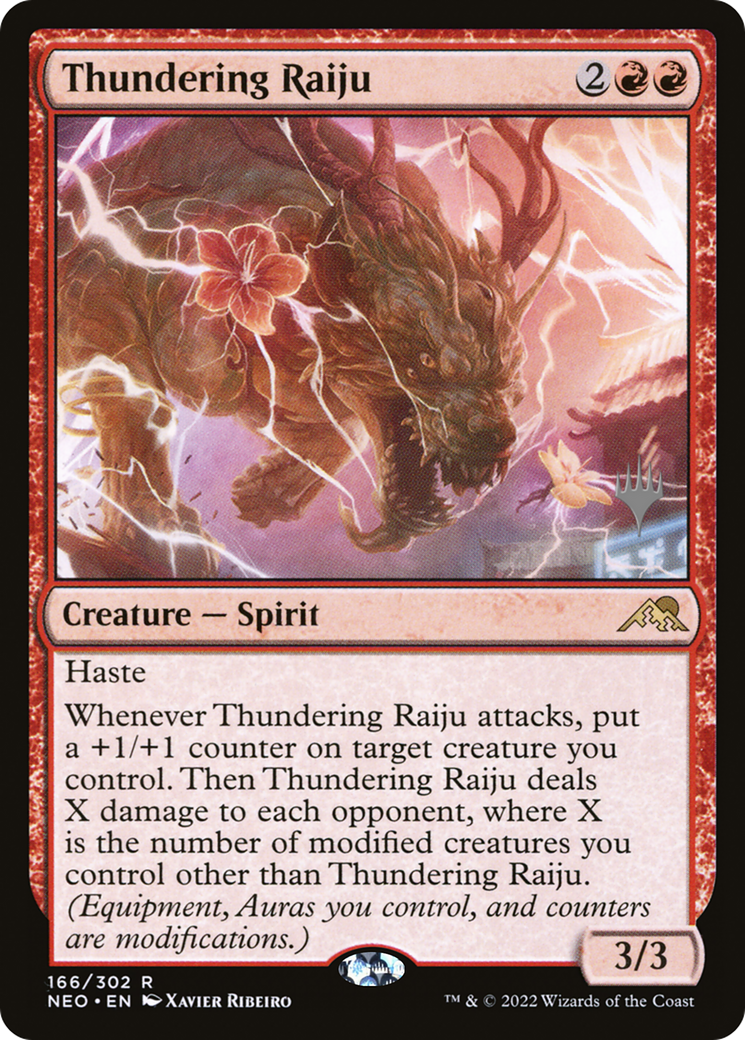 Thundering Raiju - Promo Pack [PNEO-166p]