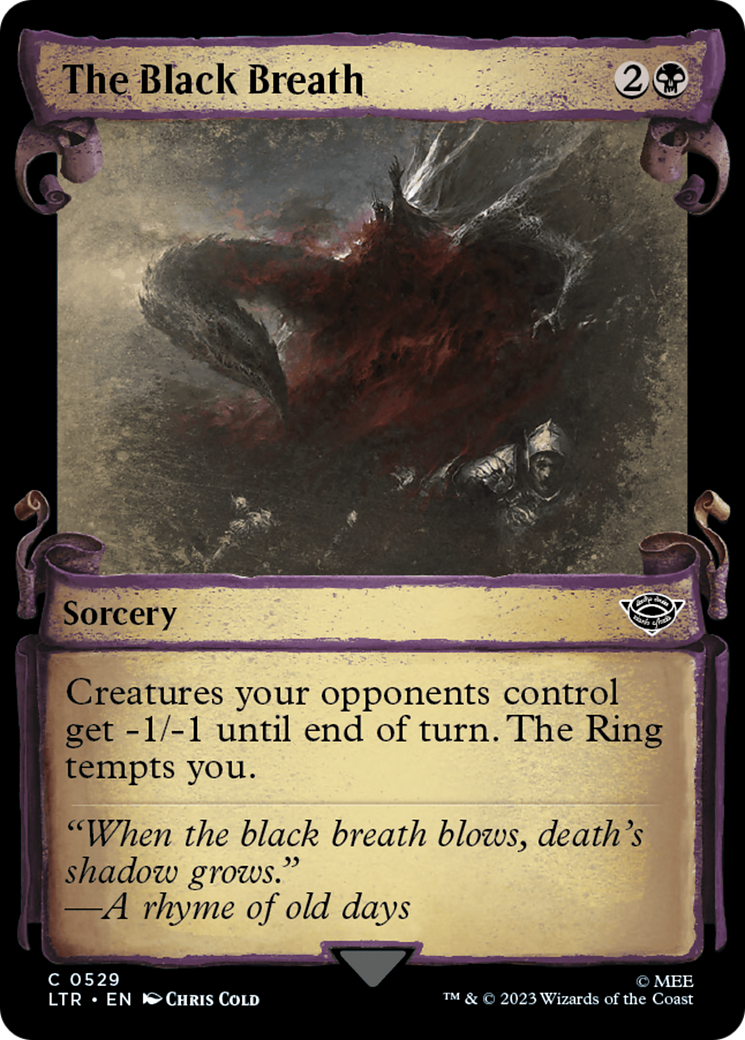 The Black Breath - Scroll Showcase [LTR-529]