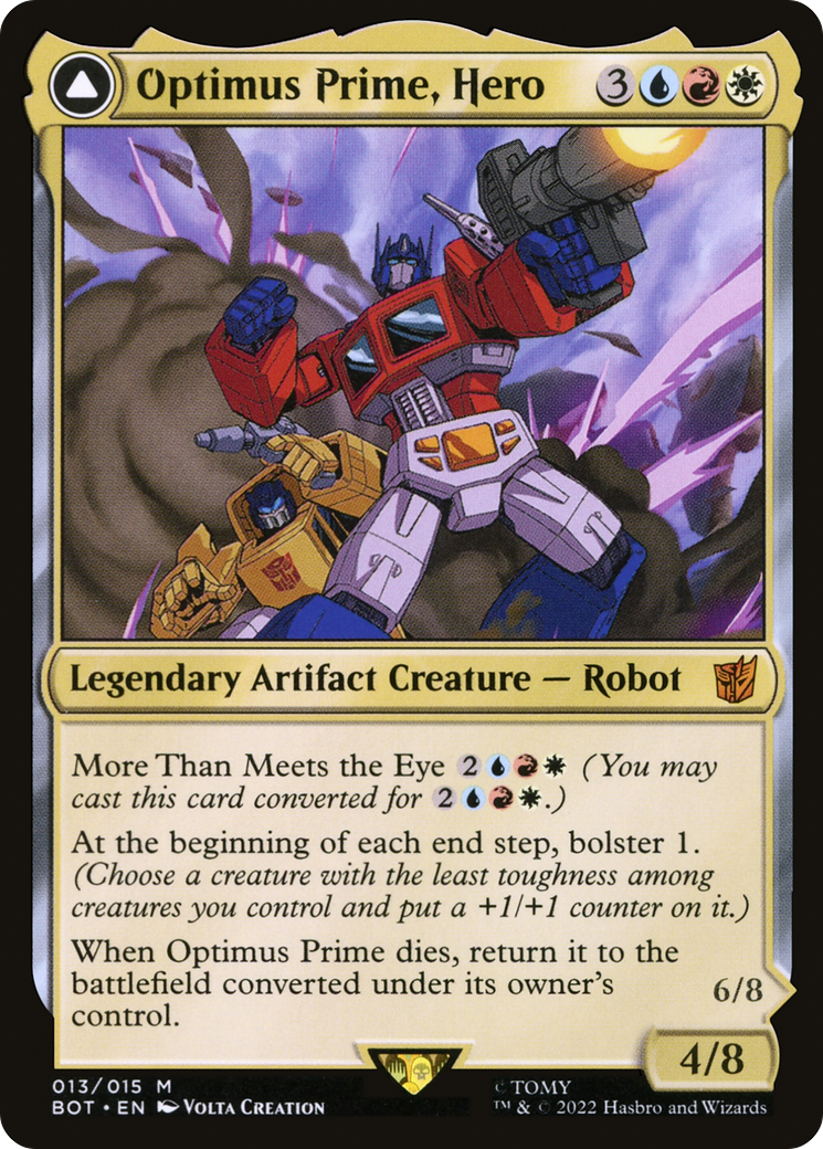 Optimus Prime, Hero // Optimus Prime, Autobot Leader [BOT-13]