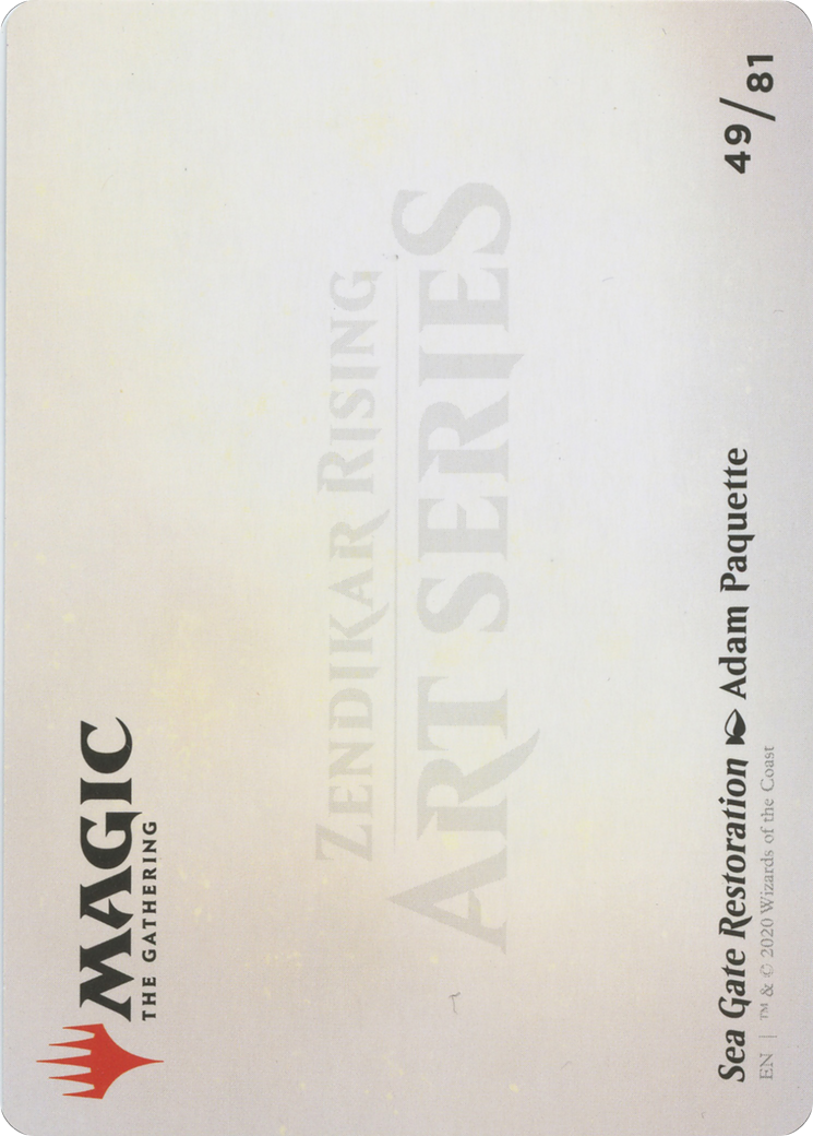 Sea Gate Restoration // Sea Gate Restoration - Borderless [AZNR-49]