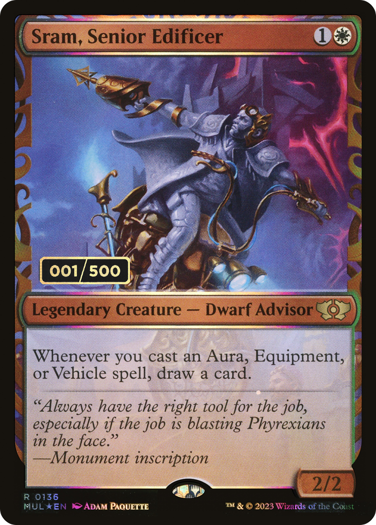 Sram, Senior Edificer - Showcase - Serialized - Full Art [MUL-136z]