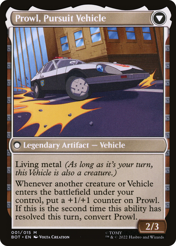 Prowl, Stoic Strategist // Prowl, Pursuit Vehicle [BOT-1]