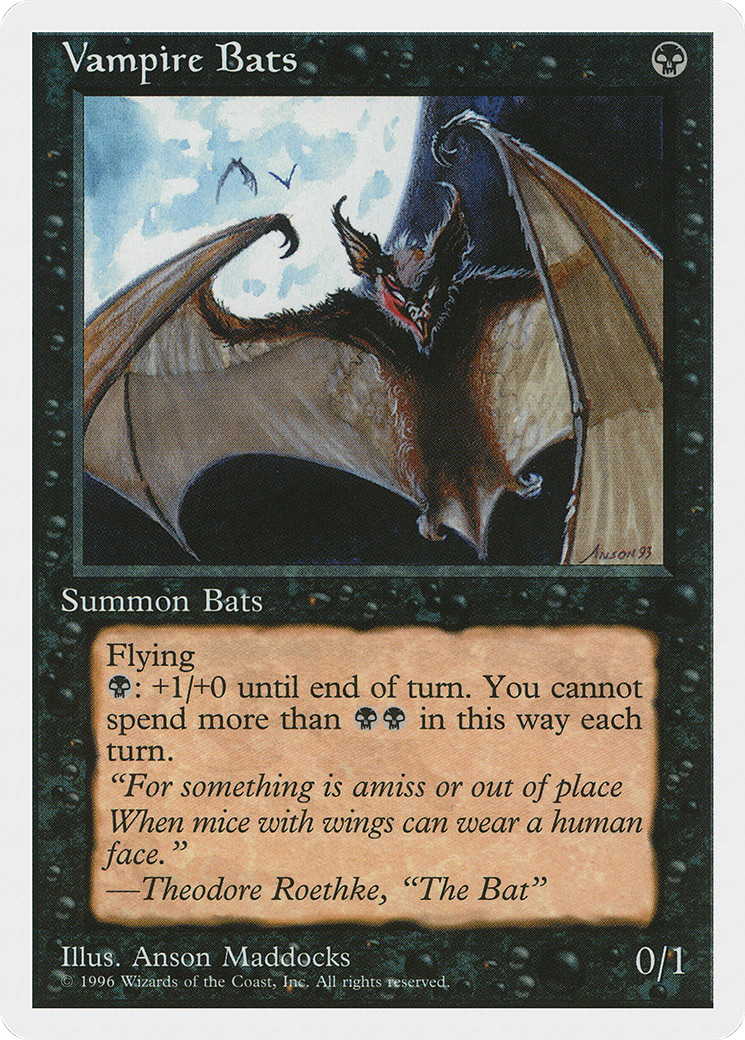 Vampire Bats [ITP-26]