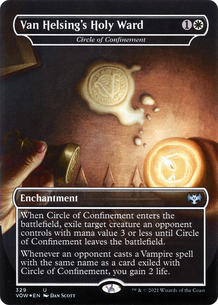Circle of Confinement - Borderless - Dracula Series - Full Art [VOW-329]