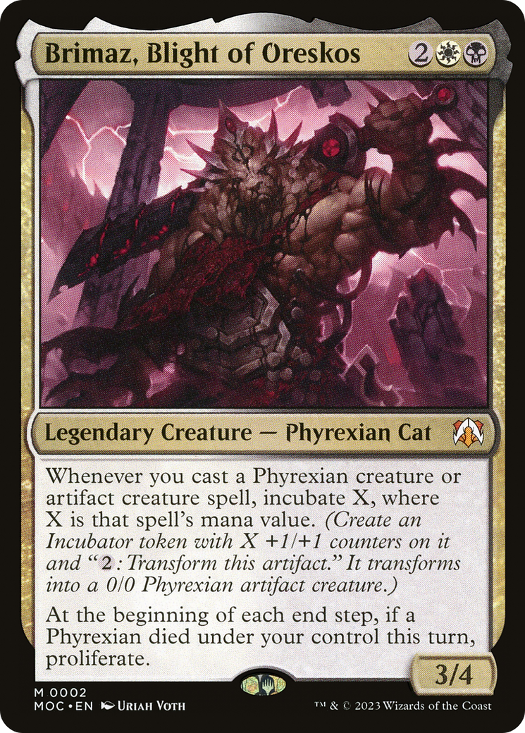 Brimaz, Blight of Oreskos [MOC-2]