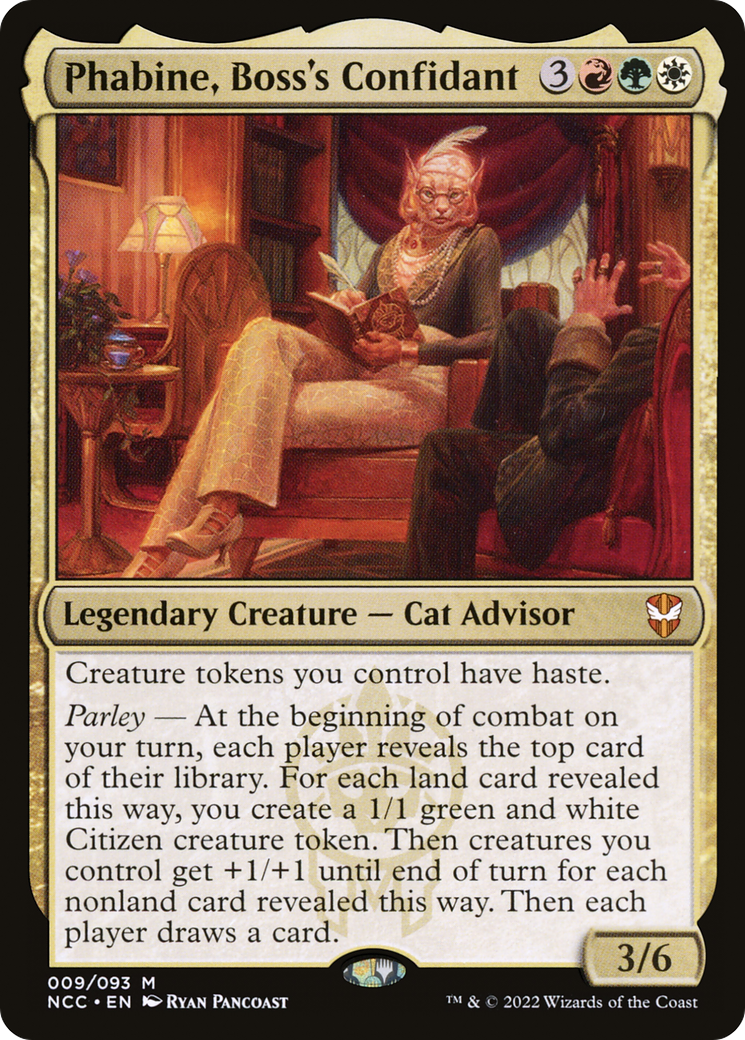 Phabine, Boss's Confidant [NCC-9]