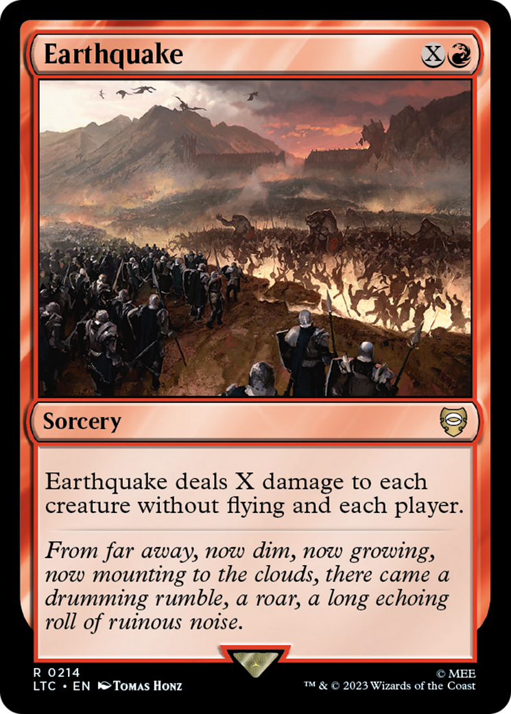 Earthquake [LTC-214]