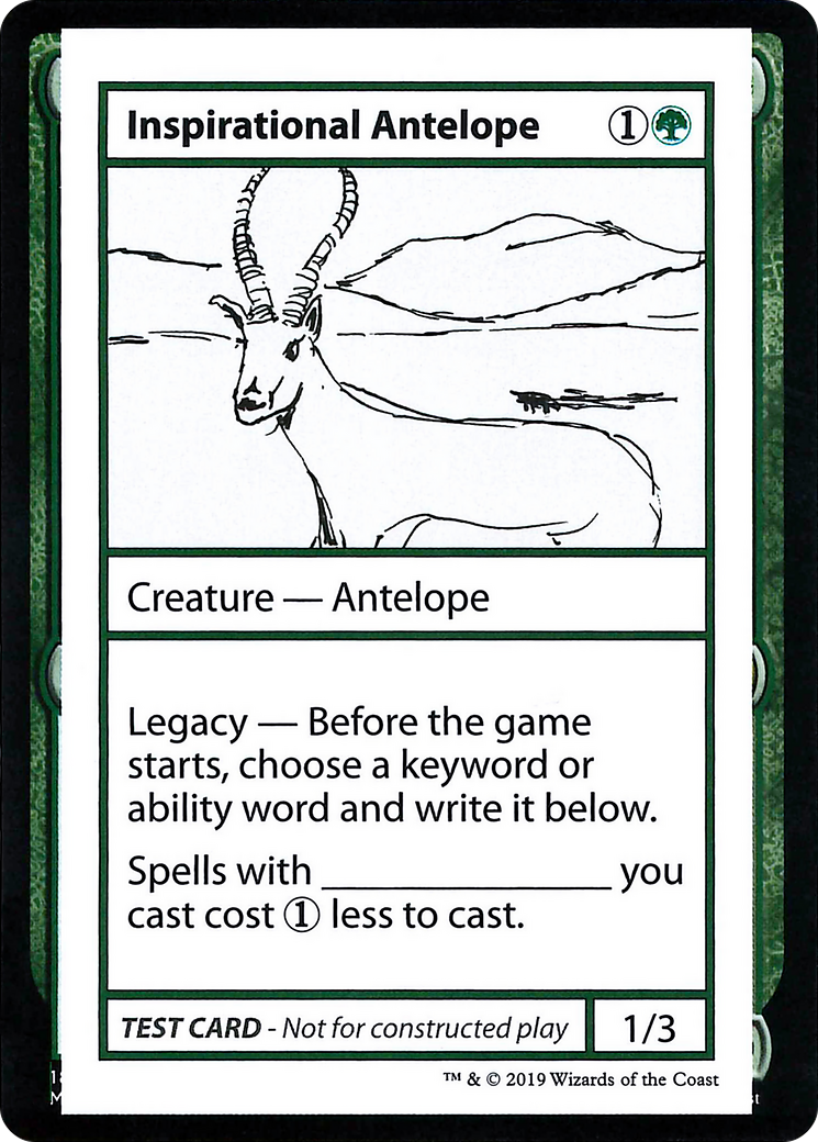 Inspirational Antelope [CMB2-78]