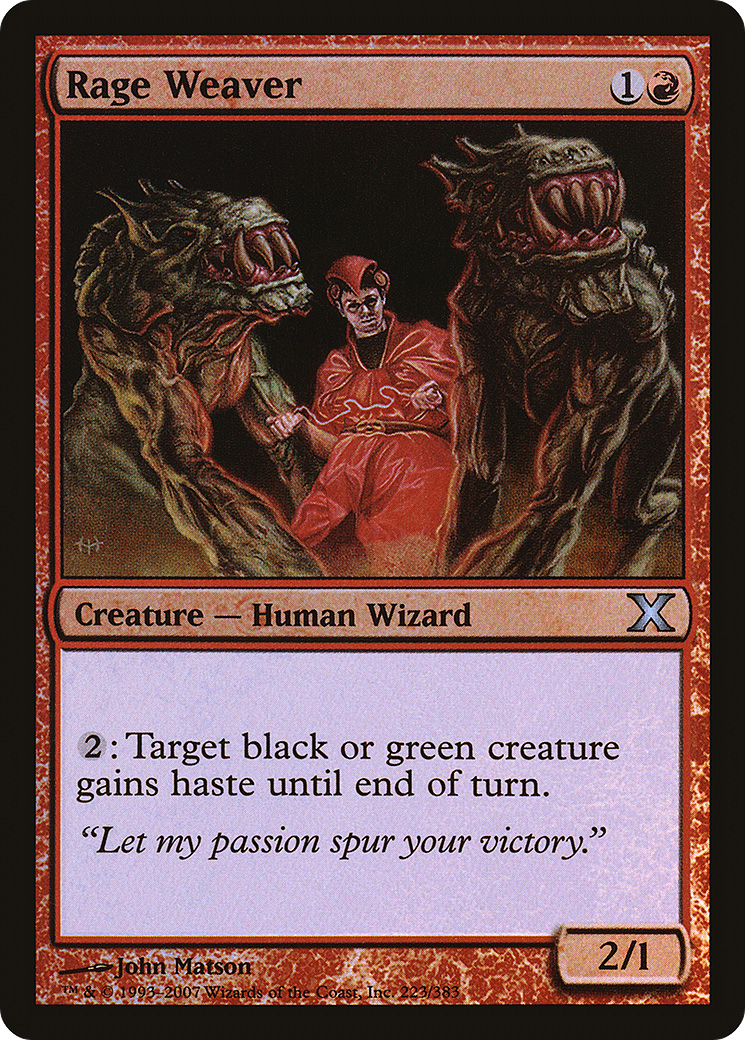 Rage Weaver [10E-223★]