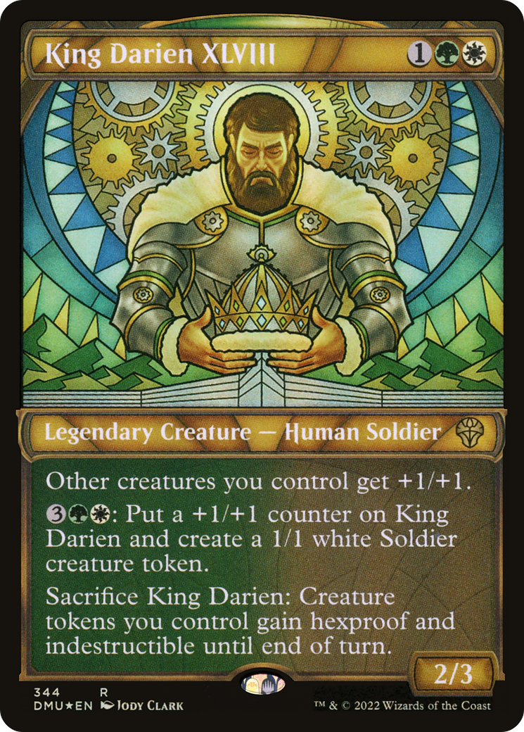 King Darien XLVIII - Showcase - Textured Foil [DMU-344]