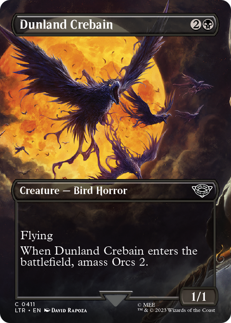 Dunland Crebain - Borderless [LTR-411]