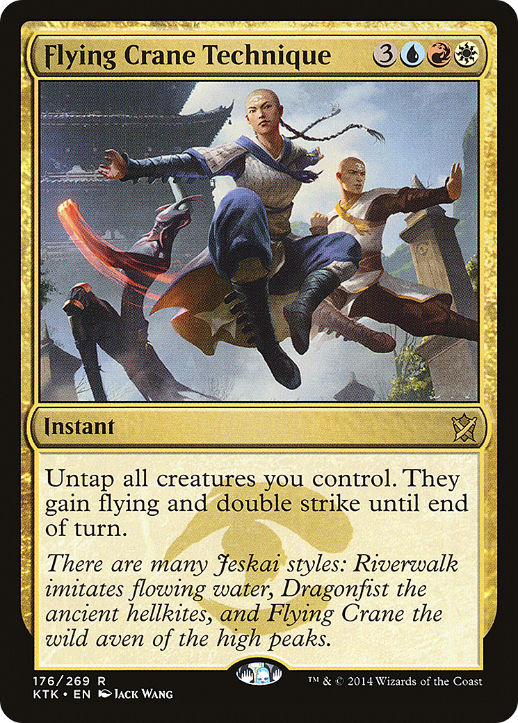 Flying Crane Technique [KTK-176]